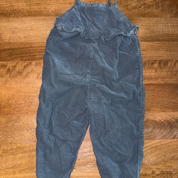 Zara Kids Navy Button-Front Romper - Picture 3 of 5